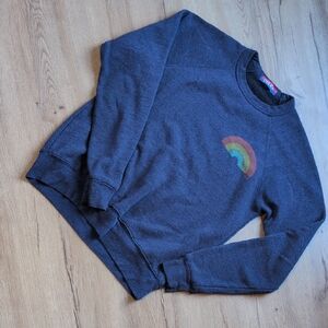 Culk Navy Rainbow Sweatshirt Small